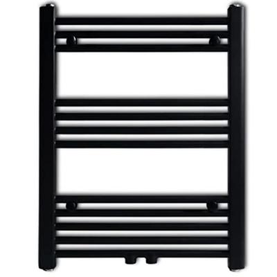 Radiator / handdoekenrek recht 600x764 mm zwart