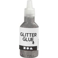 Creativ Company Glitterlijm zilver, 25ml - thumbnail
