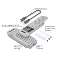 ACT AC1625 USB-C M.2 SSD behuizing - thumbnail