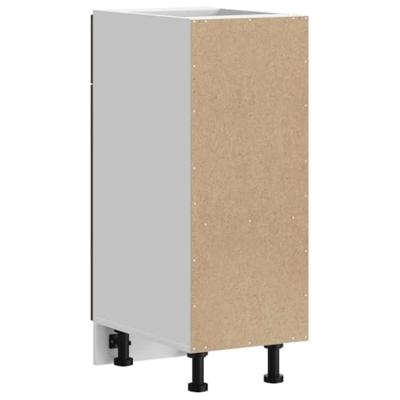 Keuken onderkast Lucca bewerkt hout bruin eikenkleur Keuken onderkast Lucca bewerkt hout bruin eikenkleur