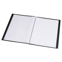 Showmap Rillstab A4 20-tassen + transparante voortas - thumbnail