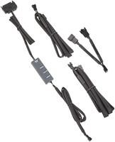 Thermaltake CL-F116-PL14SW-A PC-ventilator Zwart (b x h x d) 190 x 56 x 143 mm Incl. LED-verlichting, Incl. RGB-verlichtingsbesturing - thumbnail