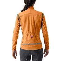 Castelli Perfetto RoS 2 lange mouw fietsjack oranje dames S - thumbnail