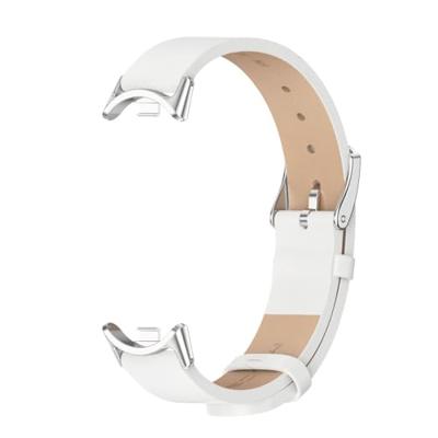 PU leren bandje - Wit - Xiaomi Smart Band 8 & 9 PU leren bandje - Wit - Xiaomi Smart Band 8 & 9