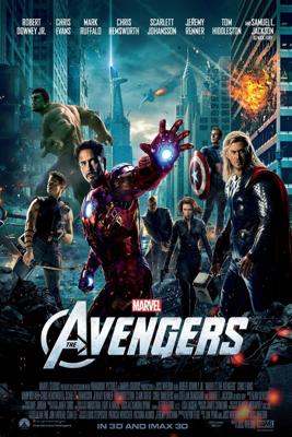 Poster - The Avengers, 2012, Originele Filmposter, Premium Print, Professioneel Fotopapier