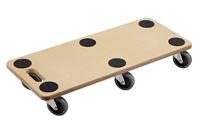 Meister Werkzeuge 0821420 Transportroller Hout Laadvermogen (max.): 300 kg 680 mm x 290 mm x 98 mm Aantal rollers 6 - thumbnail