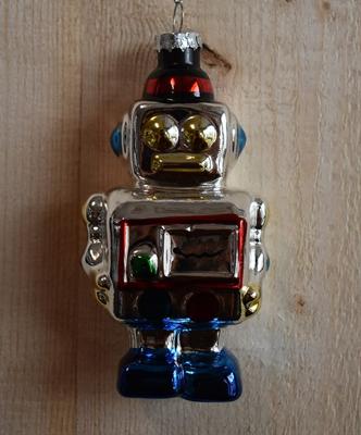 Glass robot Everbright kerstbal Hortus - Hortus