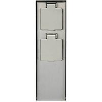 Sygonix SY-4979748 Buitenstopcontact RVS - thumbnail