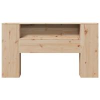 Hoofdbord met opbergruimte 135 cm massief grenenhout - thumbnail