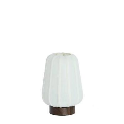 Light & Living NachtkastlampBibury Ø 20cm - wit linnen - 1894688