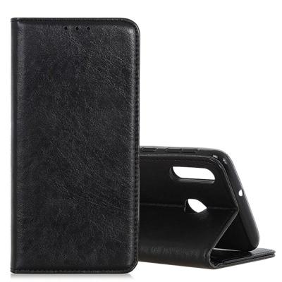 Magnetische retro Crazy Horse textuur horizontale Flip lederen case voor Galaxy A40 met houder & kaartsleuven & fotolijstjes (zwart) Magnetische retro Crazy Horse textuur horizontale Flip lederen case voor Galaxy A40 met houder & kaartsleuven & fotolijstjes (zwart)
