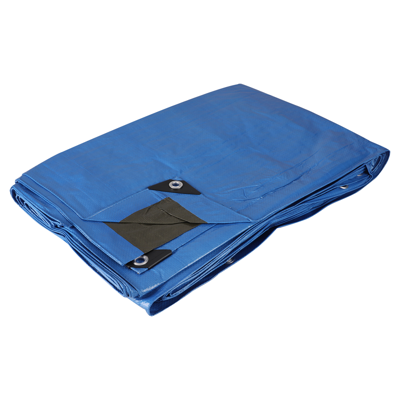 Copenhagen Pro Dekzeil | Middel | 100 gr | 6 x 8 m | Met hoekversteviging | Blauw/groen - 23.621.02