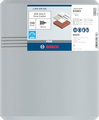 Bosch Accessoires Doosboor SDS-max-9 150 x 80 mm 1st - 2608580526 - thumbnail