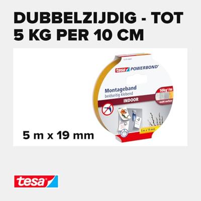 tesa INDOOR 55741-00001-03 Montagetape tesa Powerbond Oranje (l x b) 5 m x 19 mm 1 stuk(s) tesa INDOOR 55741-00001-03 Montagetape tesa Powerbond Oranje (l x b) 5 m x 19 mm 1 stuk(s)