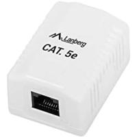 Lanberg OU5-0001-W contactdoos RJ-45 Wit - thumbnail