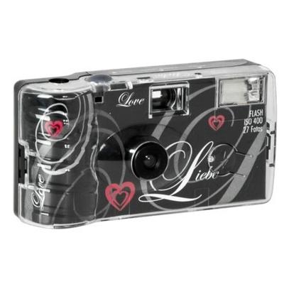 Single use Kamera Flash 400 27 "Love", zwart
