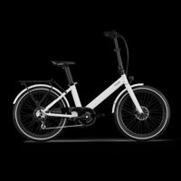Eovolt elektrische compactfiets evening 24 v2 grijs - thumbnail