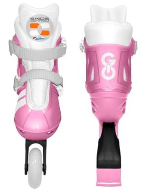 Pattini in linea regolabili - STAMP - SKIDS CONTROL - Taglia 30-33 - Rosa