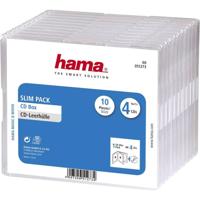 Hama Cd Doosjes 'Slim-Pack'4 Per 10 - thumbnail