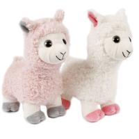 Alpaca Knuffel 24 cm Wit - thumbnail