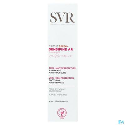 SVR Laboratories - SVR Sensifine AR Cream SPF50+ 40 ml Zonbescherming