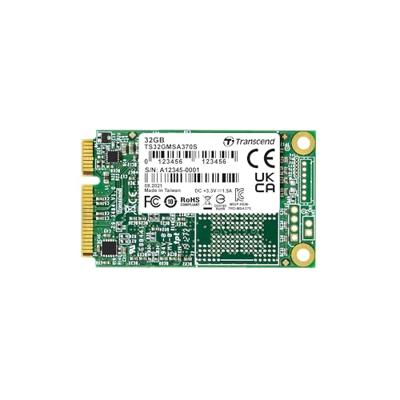 Transcend 32 GB mSATA SSD harde schijf SATA 6 Gb/s Retail TS32GMSA370S