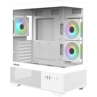PC-behuizing (zonder voeding) - ZALMAN CHRONIX V2 - ZM-CHROV2WH - Mid-tower - ATX-vormfactor - Wit