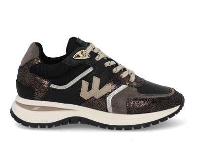 VIA VAI Usher Davina 62329 combi nero multi zwart maat 42