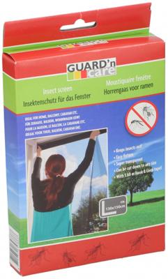 Guard'n Care Horrengaas voor Ramen 130x150 cm Zwart