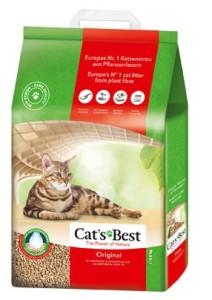 Cat's Best Original, klontvormende organische kattenbakvulling, 20 liter zak