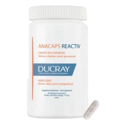 Ducray Anacaps Reactiv Food Supplement 30 pc