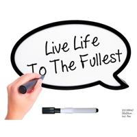 Svenska Living Lichtbox spreekwolk 30x20cm 4xaa - thumbnail