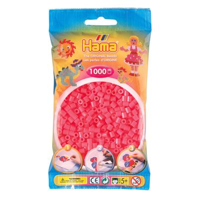 Hama Strijkkralen 1000 stuks cerise