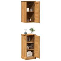 Badkamermeubelset met plank VIGO 2 pcs Bruin en Honingbruin - thumbnail