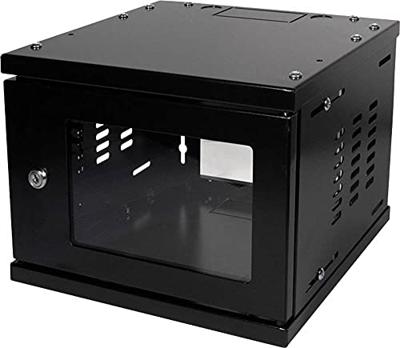 LogiLink W06Z33B 10inch-wandkast 4 HE Zwart
