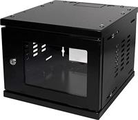 LogiLink W06Z33B 10inch-wandkast 4 HE Zwart - thumbnail