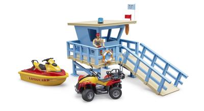 Bruder bworld reddingsbrigade station speelfiguur (62780)