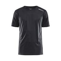 Craft 1907361 Rush Ss Tee M - Black - XS - thumbnail