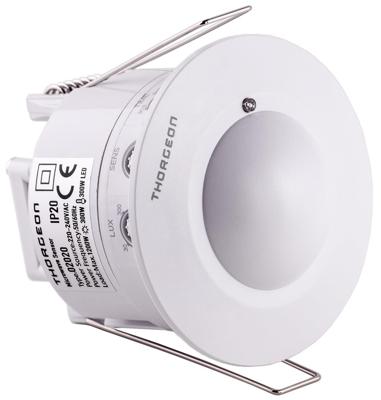 Enzo Thorgeon radar bewegingssensor inbouw plafond 360 graden wit - 3900544 Enzo Thorgeon radar bewegingssensor inbouw plafond 360 graden wit - 3900544