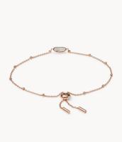 Fossil JF03647791 Armband Vintage Glitz staal rosekleurig 16,5-19 cm - thumbnail