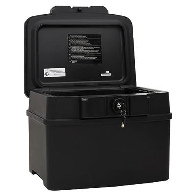 VidaXL Kluis 44x37x34 cm zwart