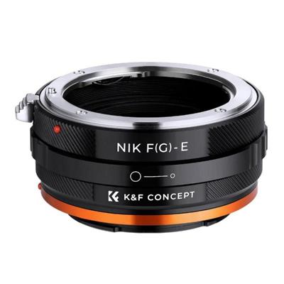 K&F Concept lens adapter Nikon F (G-type) naar Sony E-mount (IV PRO)