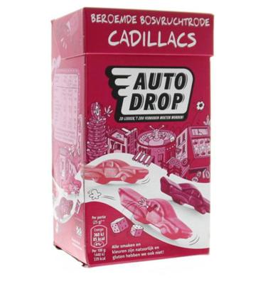 Autodrop Beroemde bosvruchtrode cadillacs 280 Gram