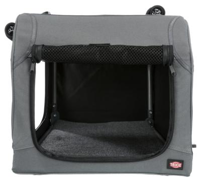 TRIXIE SOFT KENNEL EASY REISBENCH GRIJS 50X36X33 CM TRIXIE SOFT KENNEL EASY REISBENCH GRIJS 50X36X33 CM