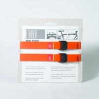 Fahrer cargo mini strap m 35x2cm oranje (2 stuks) - thumbnail