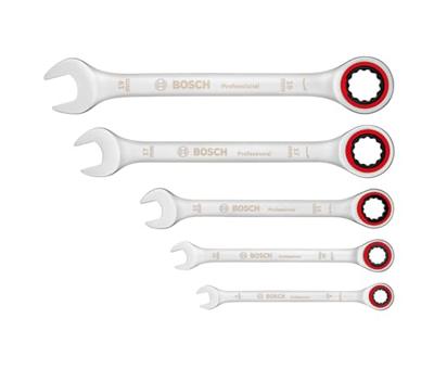 Bosch Professional 1600A02Z3D 1600A02Z3D Ringsleutel met ratelset Bosch Professional 1600A02Z3D 1600A02Z3D Ringsleutel met ratelset