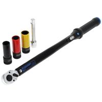 Gedore 3550-UK-LS4 Momentsleutelset Torcoflex-UK Omschakelbare ratel 1/2" 40-200 Nm 5-Delig - 3107027 - thumbnail