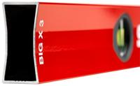 Sola Alu-Waterpas X-profiel BIGX3/150, 150cm 3 libellen 0,50mm/m rood - 01373501 - 01373501 - thumbnail