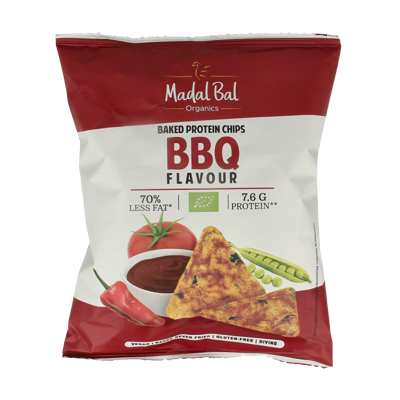 Madal Bal Protein chips bbq bio 60 Gram Madal Bal Protein chips bbq bio 60 Gram