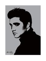 Kunstdruk Elvis Presley - Metallic 60x80cm - thumbnail